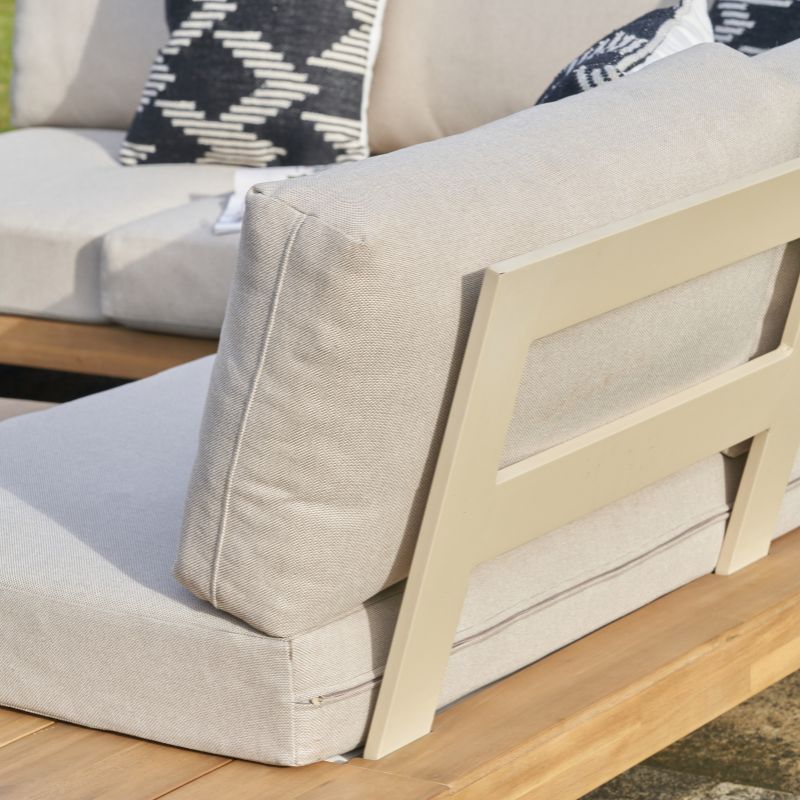 Pacific Lifestyle - Osaka Latte Outdoor Corner Seating Set