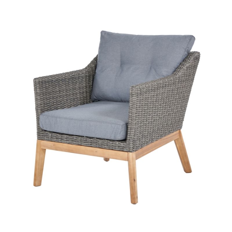 Pacific Lifestyle - Larissa Kubu Grey Outdoor Seating Set