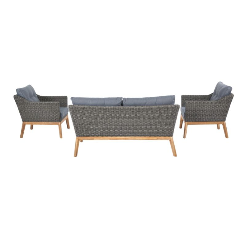 Pacific Lifestyle - Larissa Kubu Grey Outdoor Seating Set