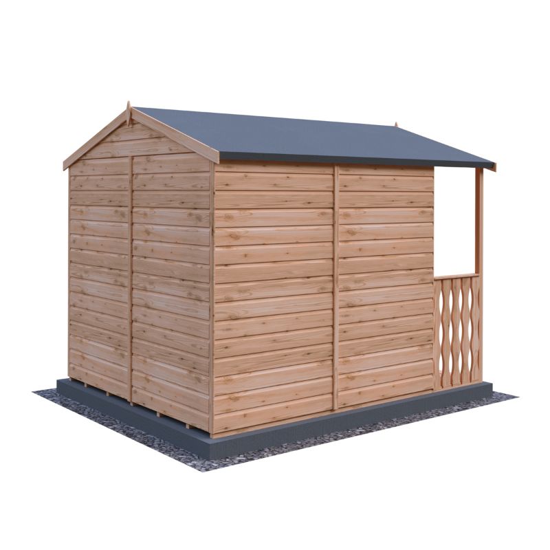 Shire Parham and Verandah 7x10 Summerhouse
