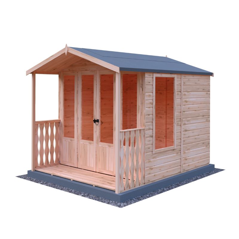 Shire Parham and Verandah 7x10 Summerhouse