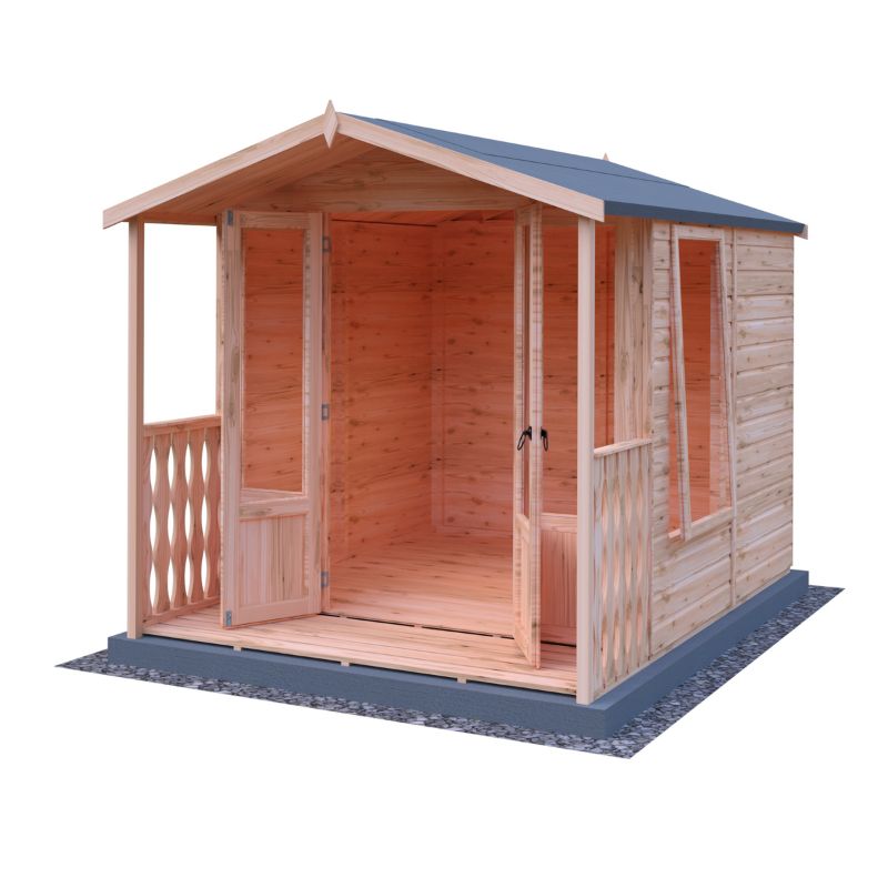 Shire Parham and Verandah 7x10 Summerhouse