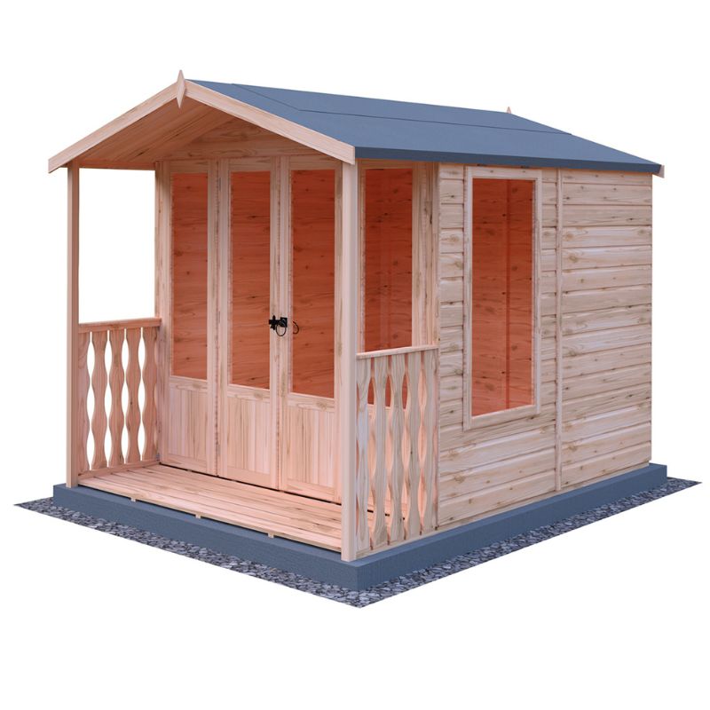 Shire Parham and Verandah 7x10 Summerhouse