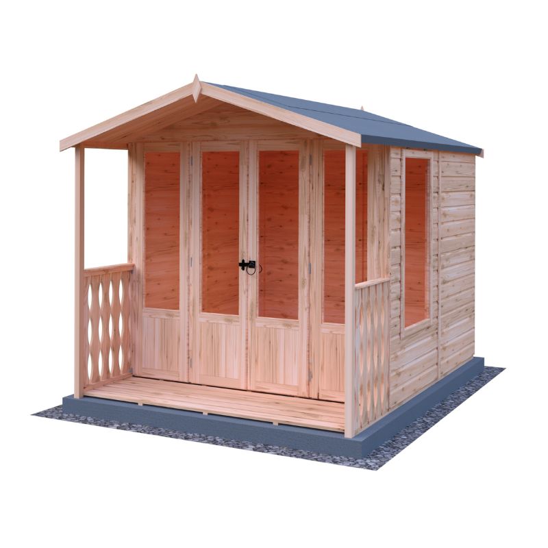 Shire Parham and Verandah 7x10 Summerhouse