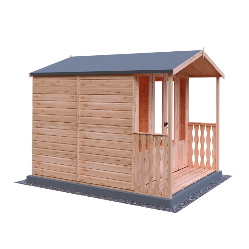 Shire Parham and Verandah 7x10 Summerhouse