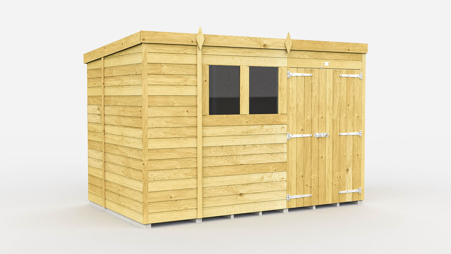 Sheds DIY Pent Garden Shed 7 ft Width