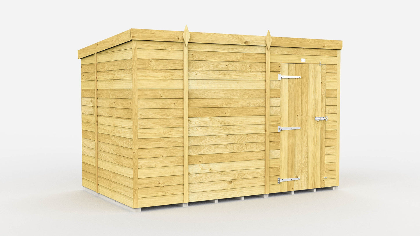 Sheds DIY Pent Garden Shed 7 ft Width