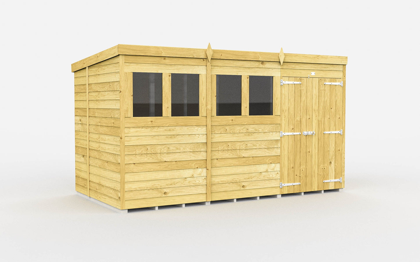 Sheds DIY Pent Garden Shed 7 ft Width