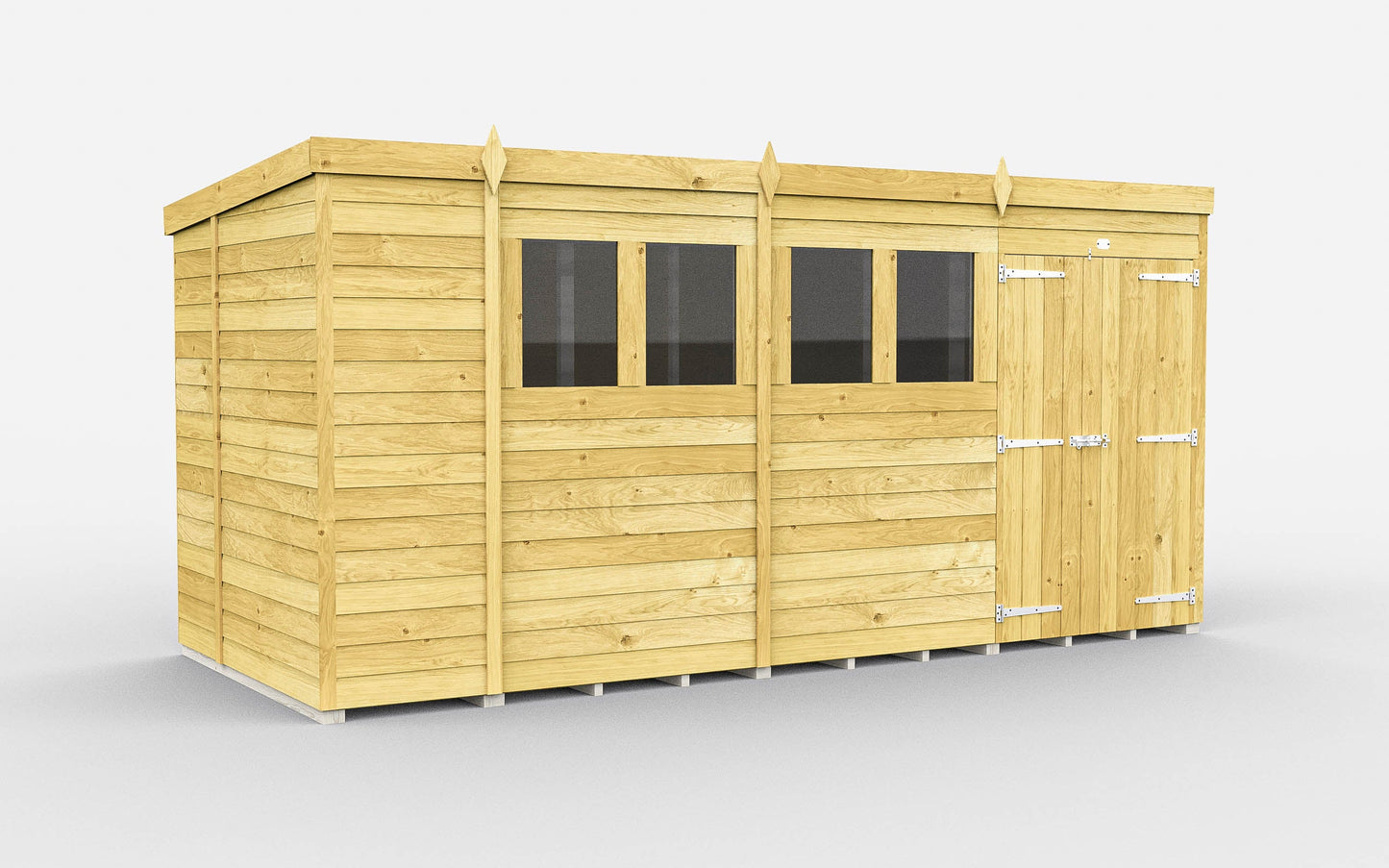 Sheds DIY Pent Garden Shed 7 ft Width