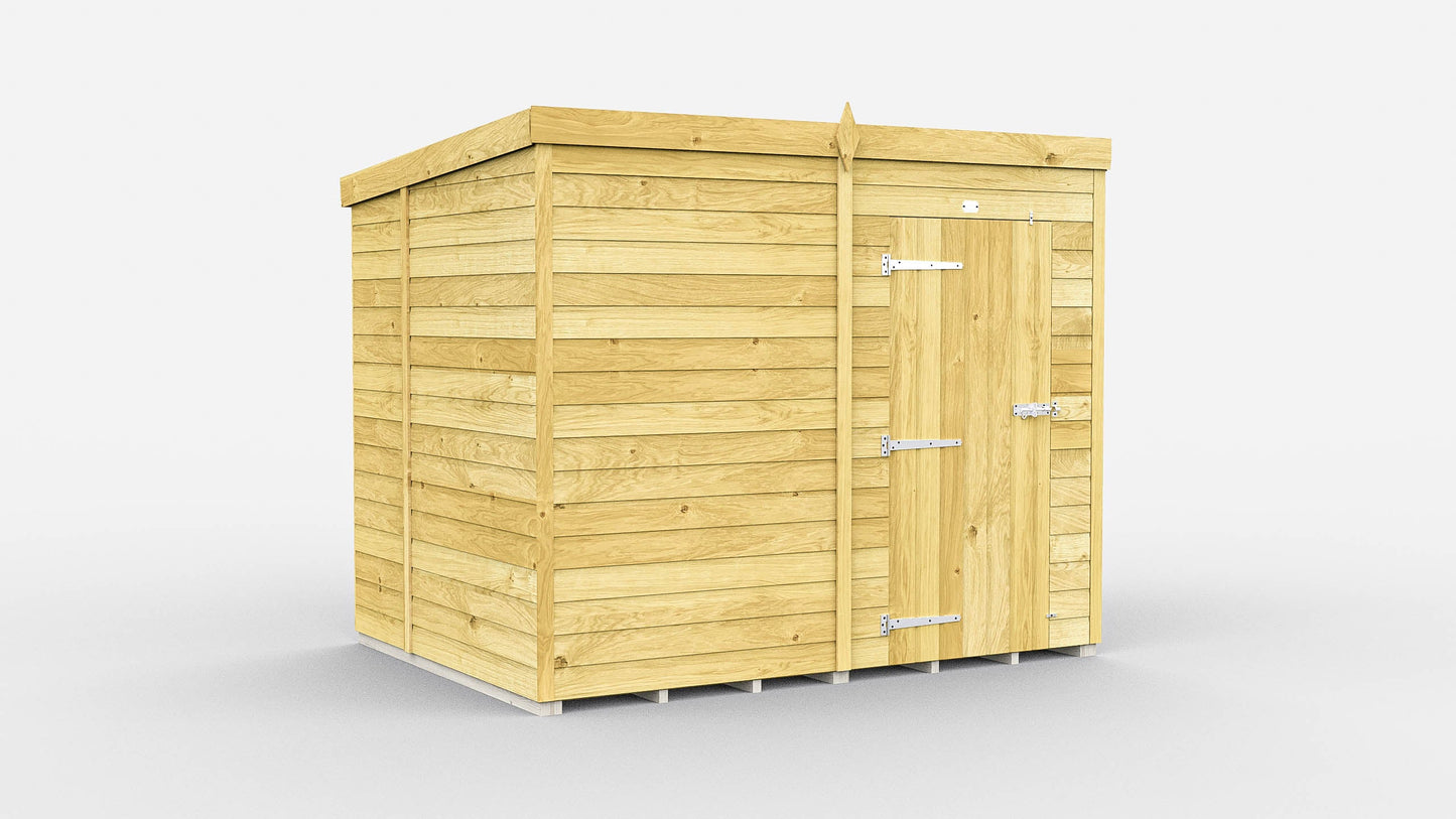 Sheds DIY Pent Garden Shed 7 ft Width