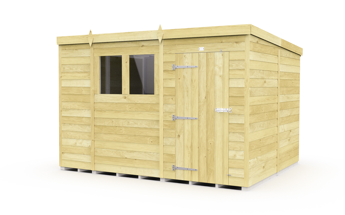 Sheds DIY Pent Garden Shed 8 ft Width