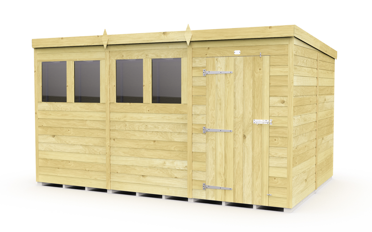 Sheds DIY Pent Garden Shed 8 ft Width