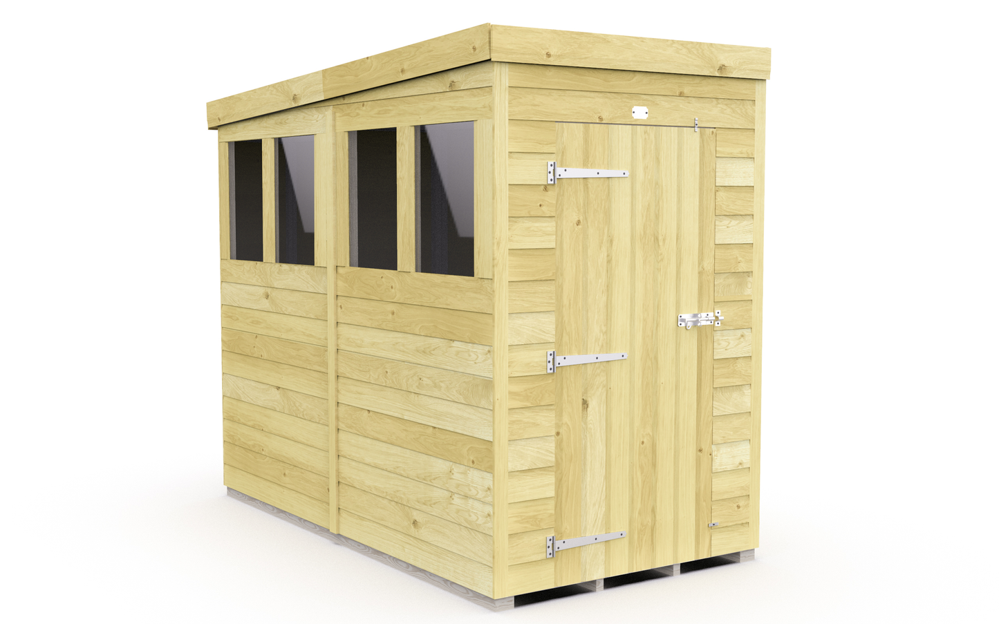 Sheds DIY Pent Garden Shed 8 ft Width