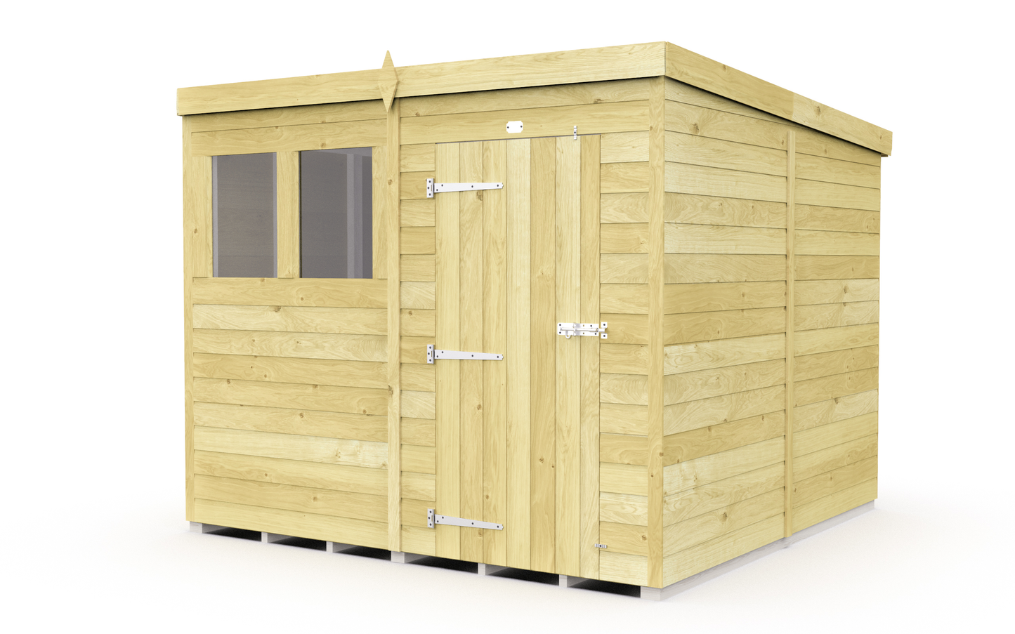 Sheds DIY Pent Garden Shed 8 ft Width