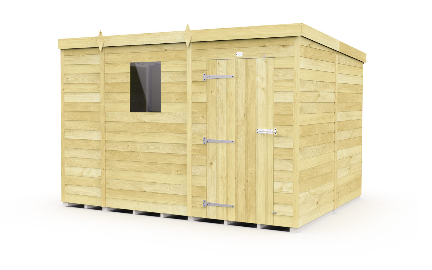 Sheds DIY Pent Garden Shed 8 ft Width