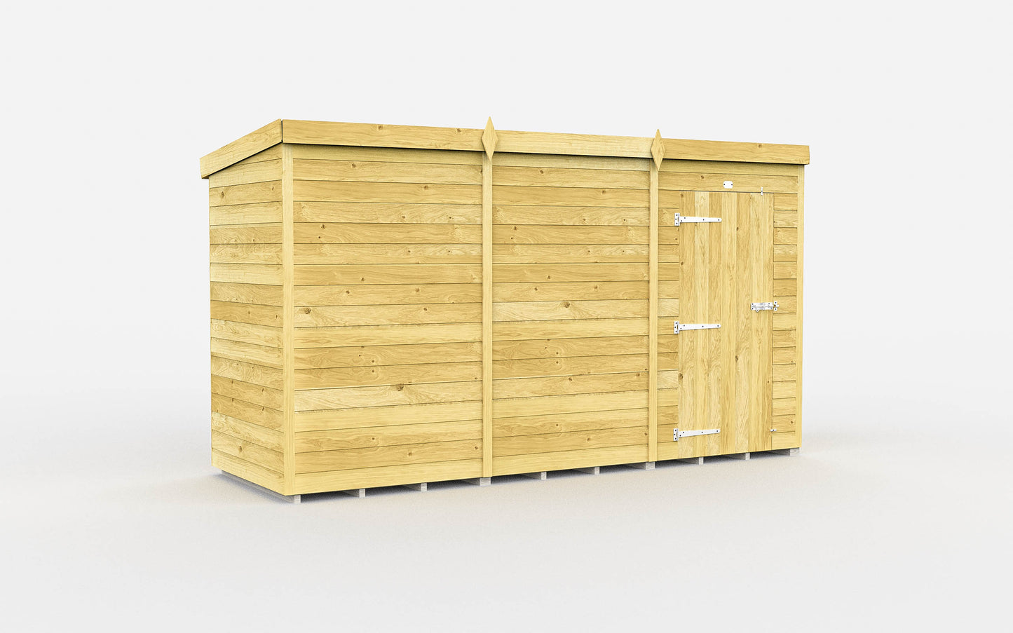 Sheds DIY Pent Garden Shed 4 ft Width