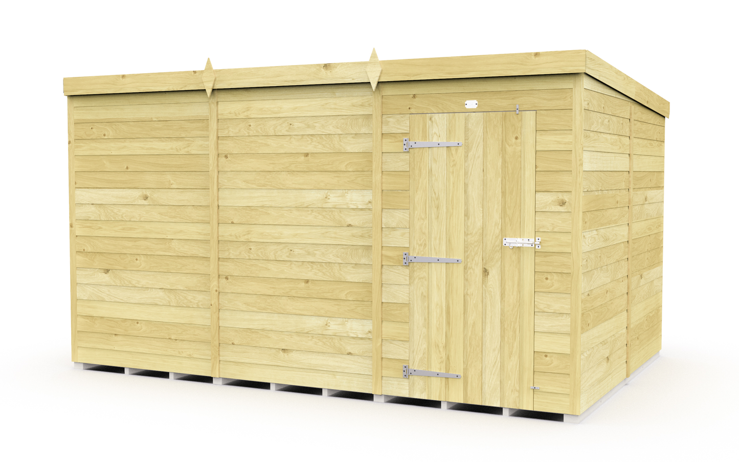Sheds DIY Pent Garden Shed 8 ft Width