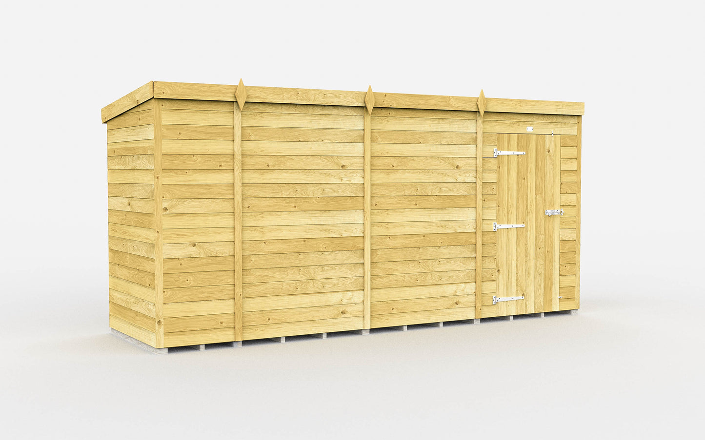 Sheds DIY Pent Garden Shed 4 ft Width