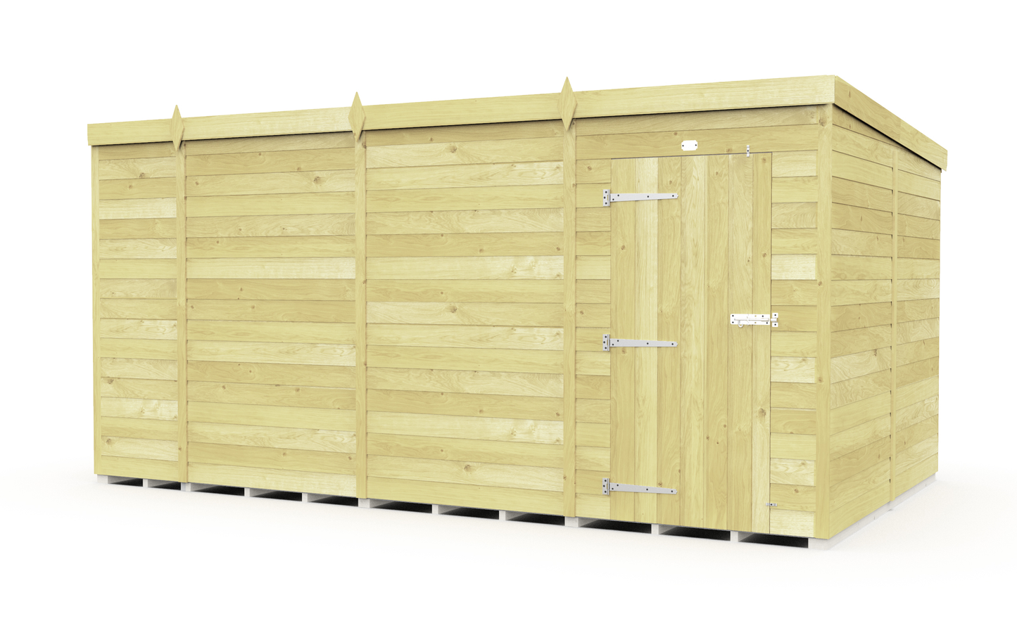Sheds DIY Pent Garden Shed 8 ft Width