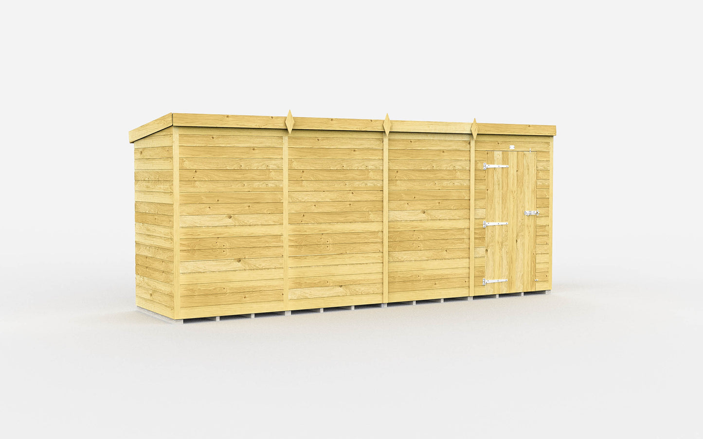 Sheds DIY Pent Garden Shed 4 ft Width