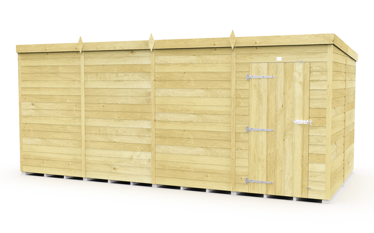 Sheds DIY Pent Garden Shed 8 ft Width