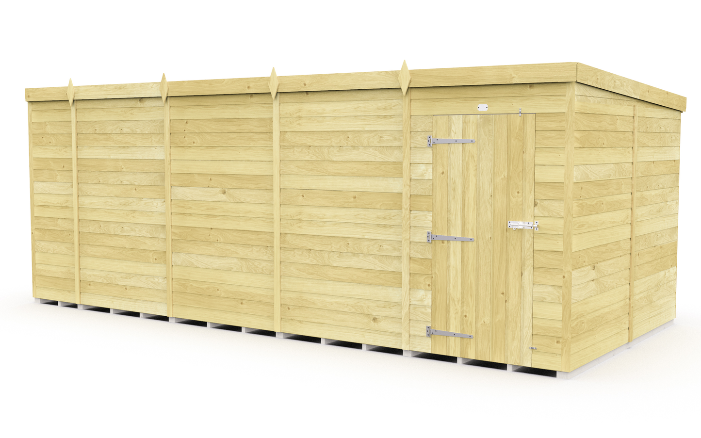 Sheds DIY Pent Garden Shed 8 ft Width