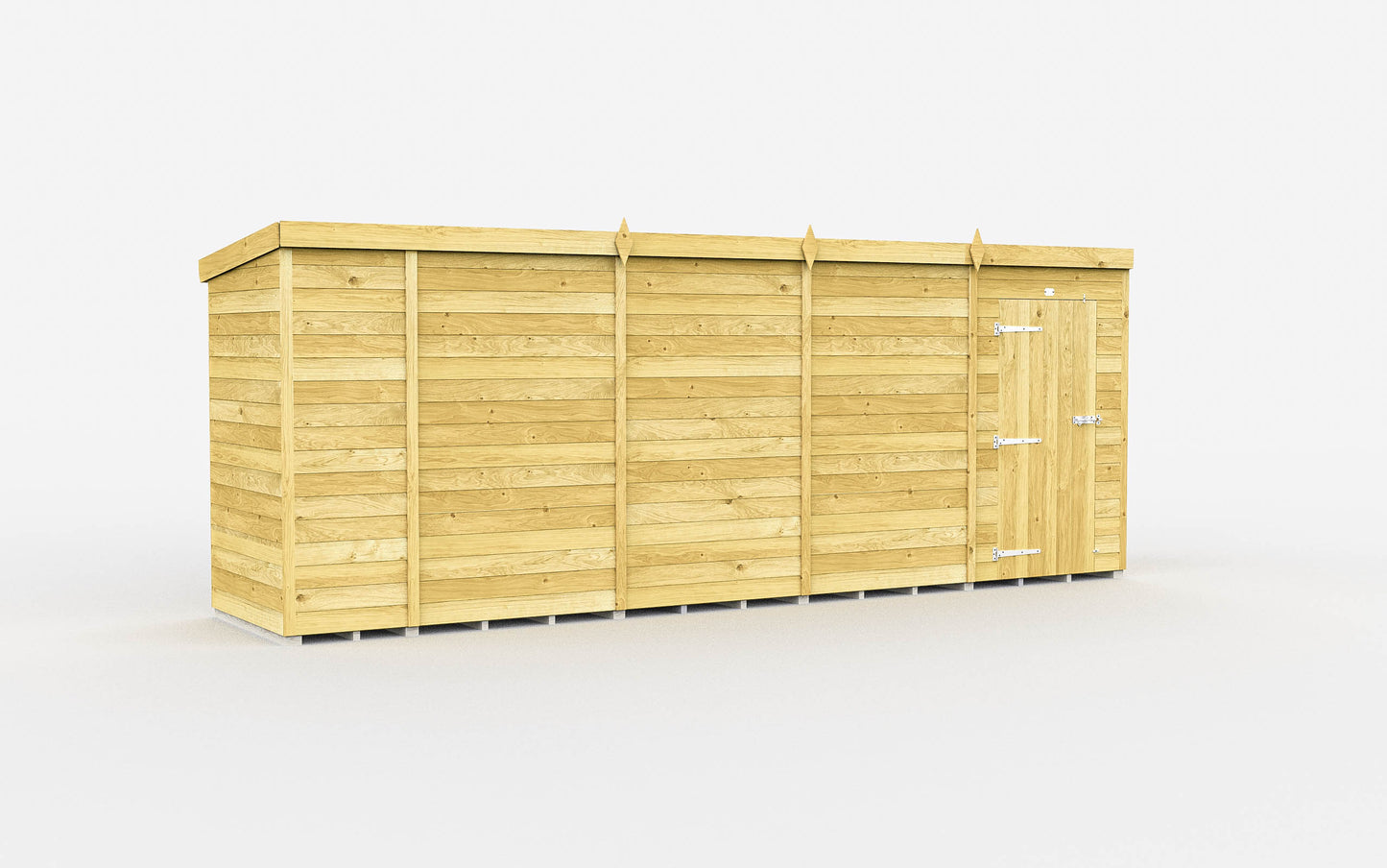 Sheds DIY Pent Garden Shed 4 ft Width