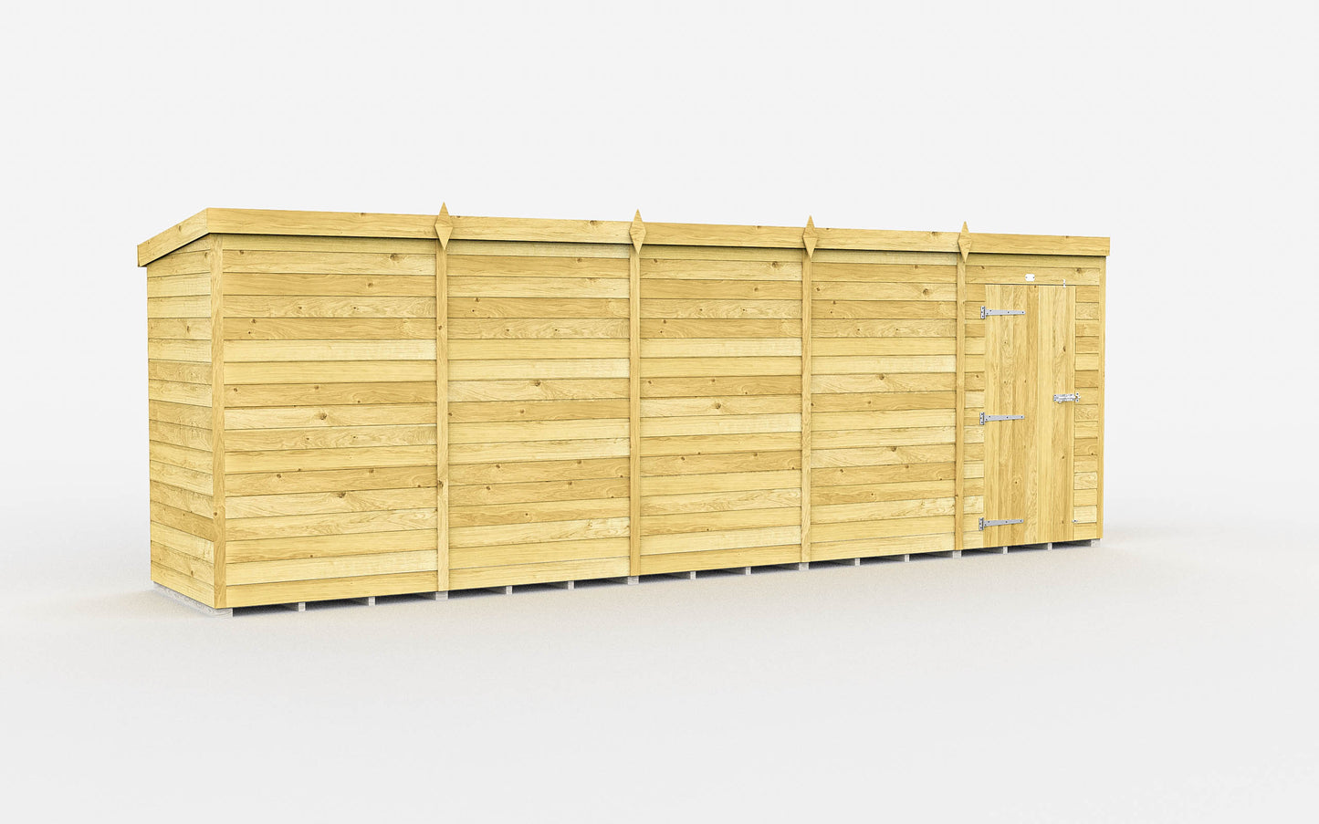 Sheds DIY Pent Garden Shed 4 ft Width