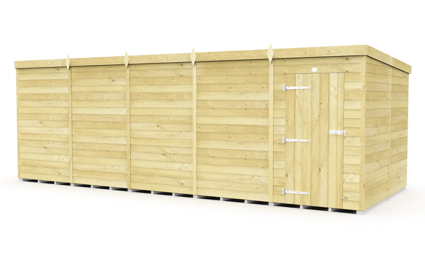 Sheds DIY Pent Garden Shed 8 ft Width