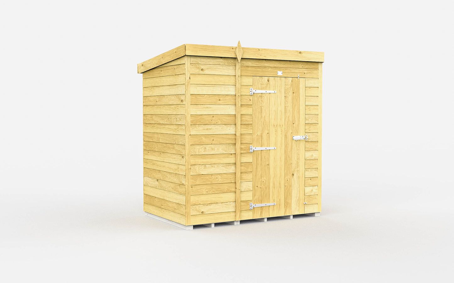 Sheds DIY Pent Garden Shed 4 ft Width