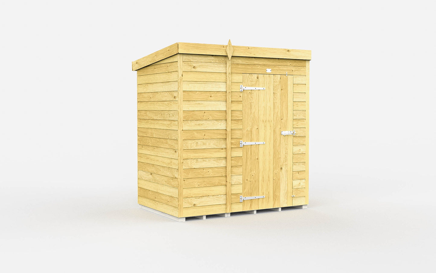 Sheds DIY Pent Garden Shed 5 ft Width
