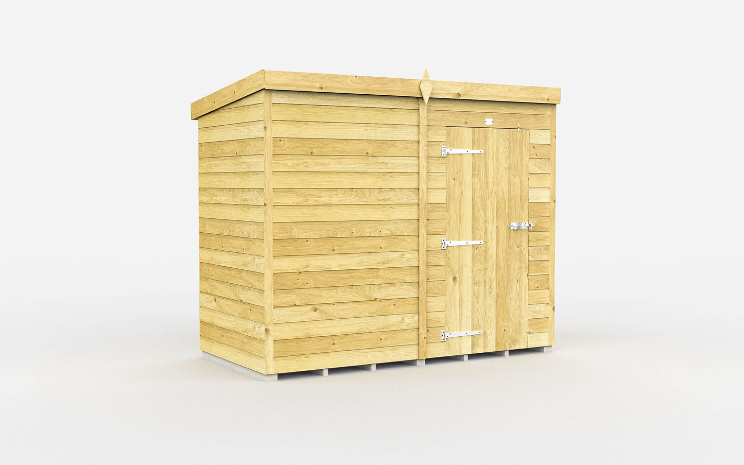 Sheds DIY Pent Garden Shed 4 ft Width