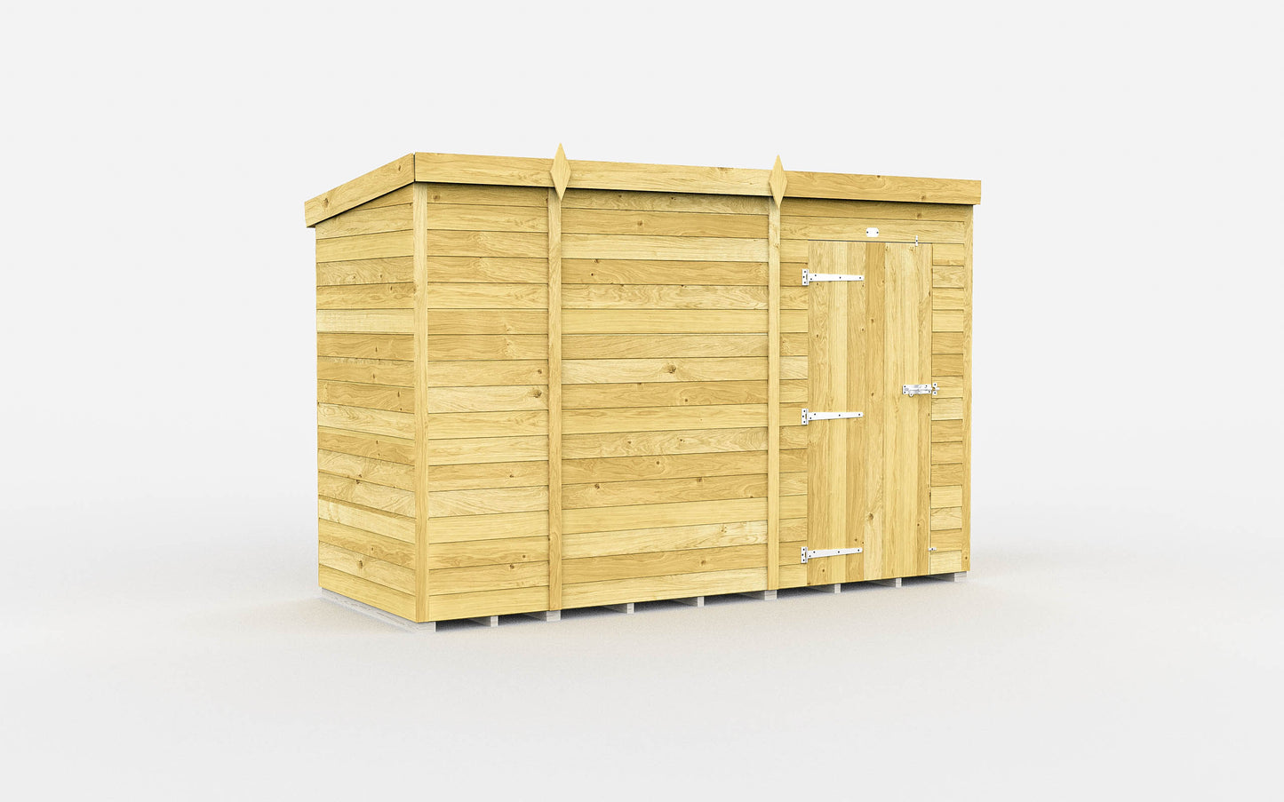 Sheds DIY Pent Garden Shed 4 ft Width