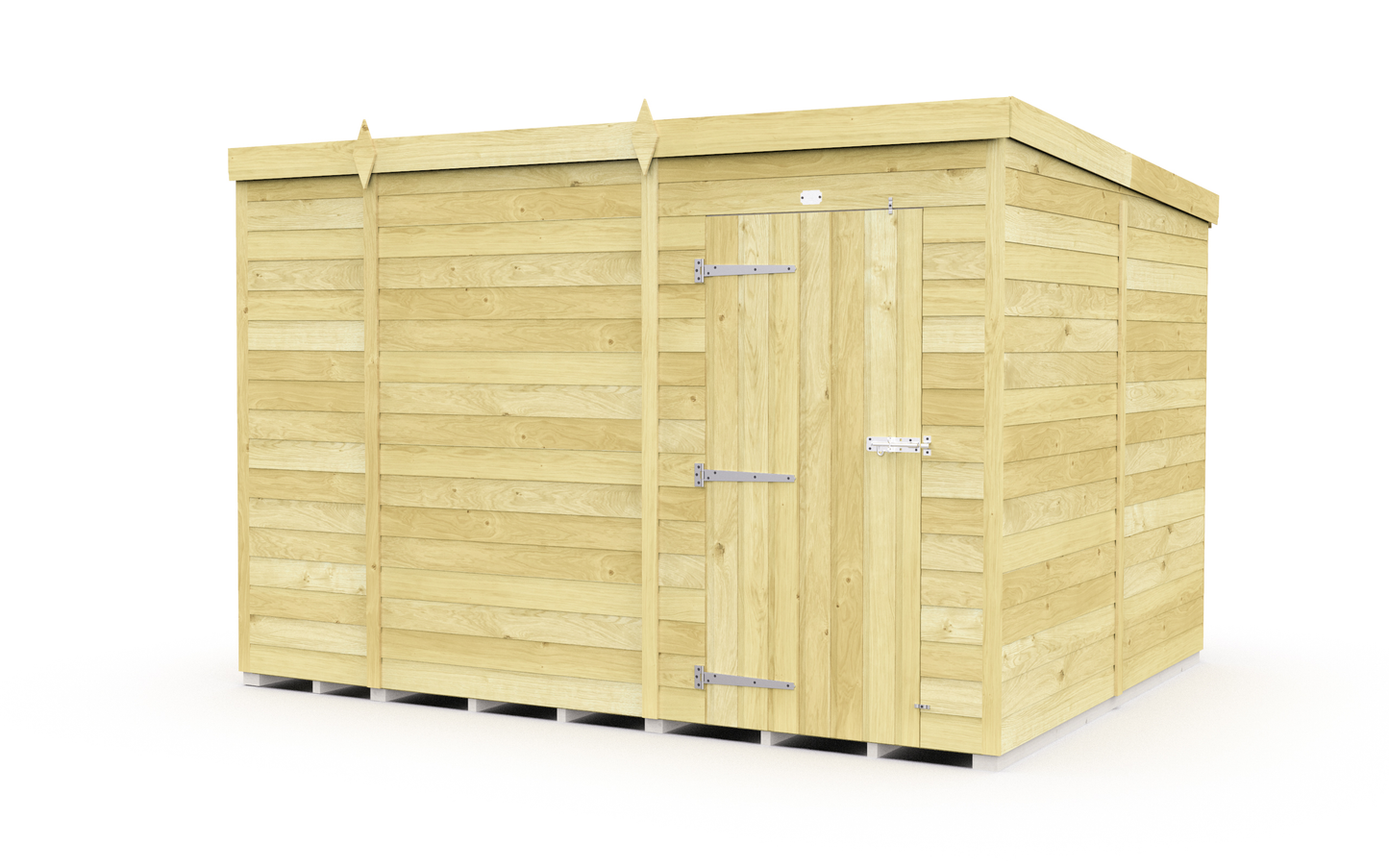 Sheds DIY Pent Garden Shed 8 ft Width
