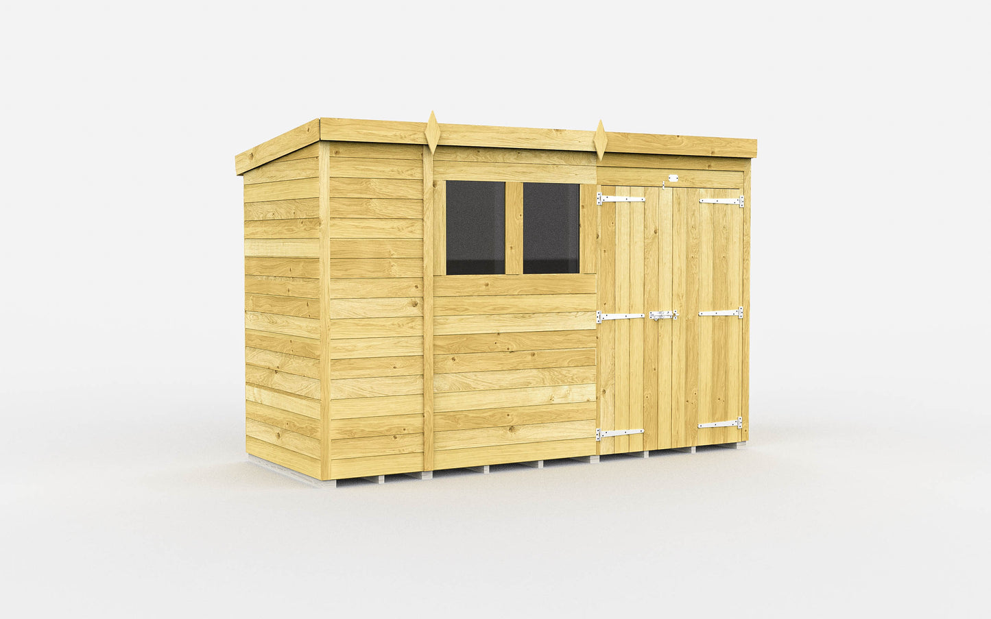 Sheds DIY Pent Garden Shed 4 ft Width