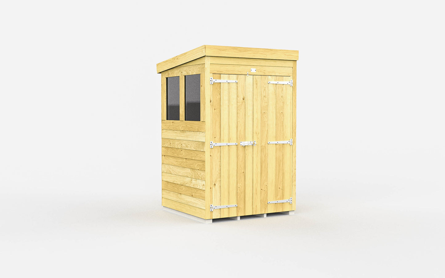 Sheds DIY Pent Garden Shed 4 ft Width