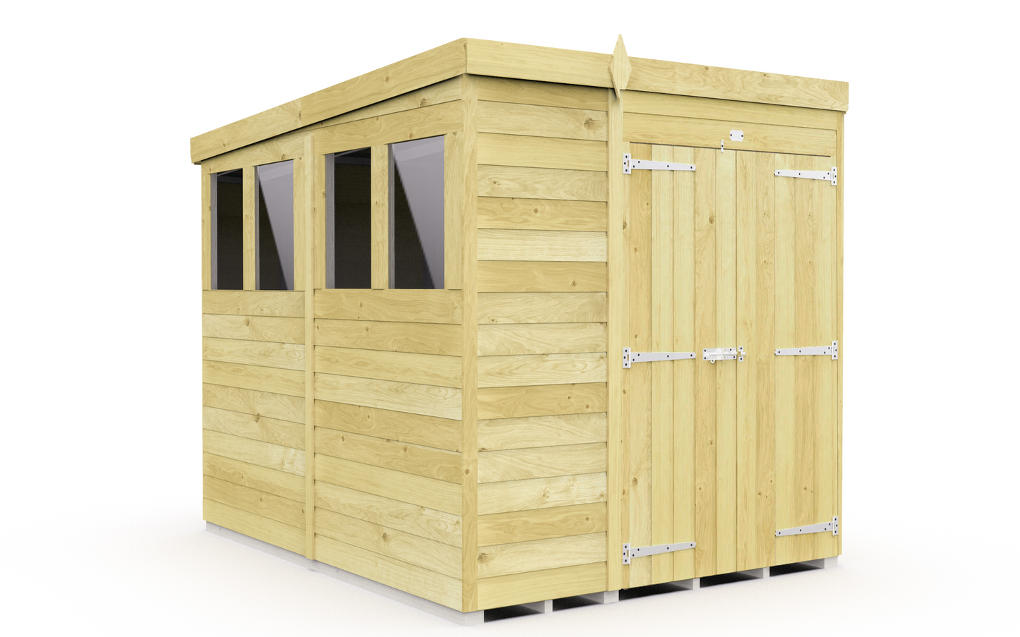 Sheds DIY Pent Garden Shed 8 ft Width