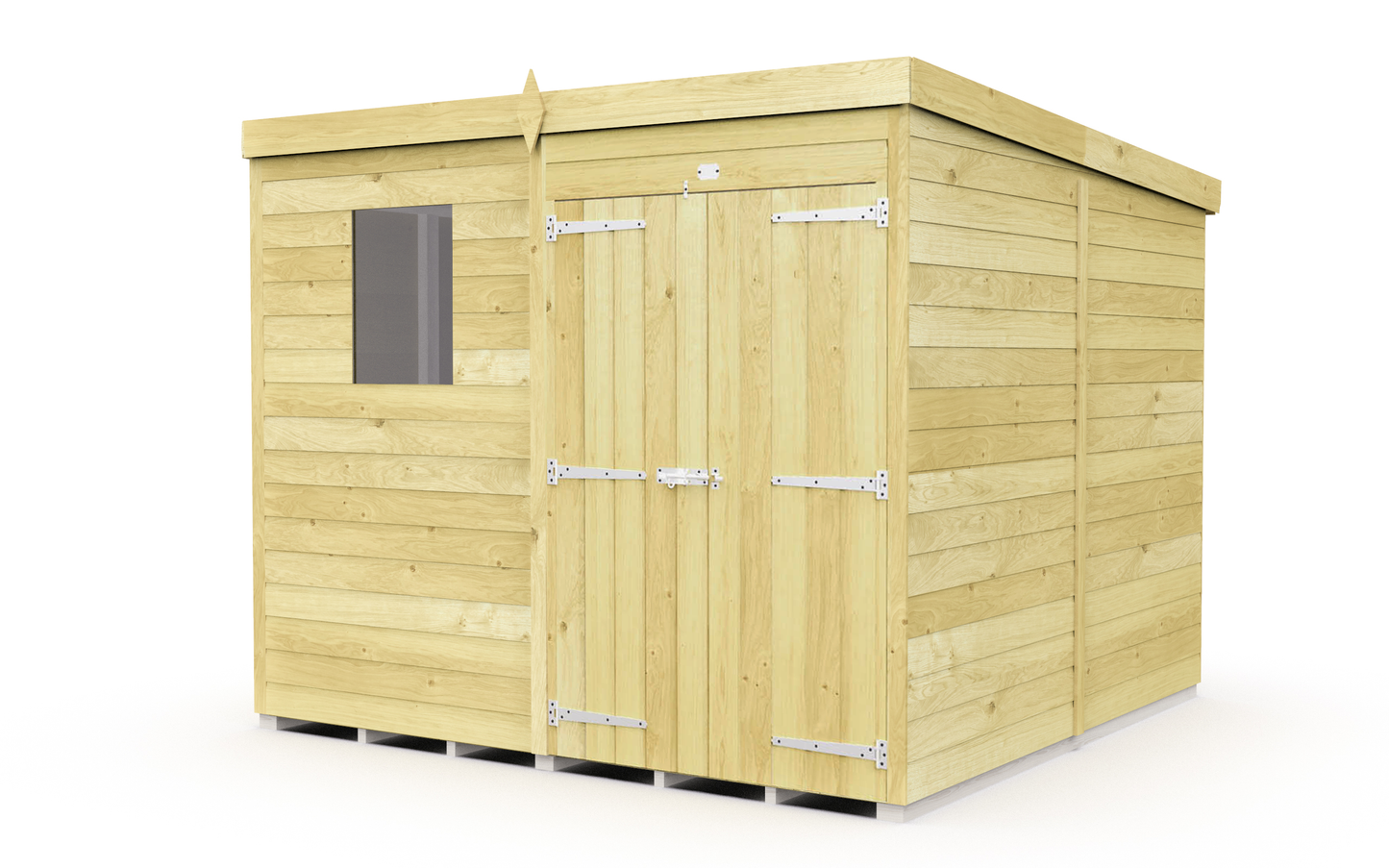 Sheds DIY Pent Garden Shed 8 ft Width