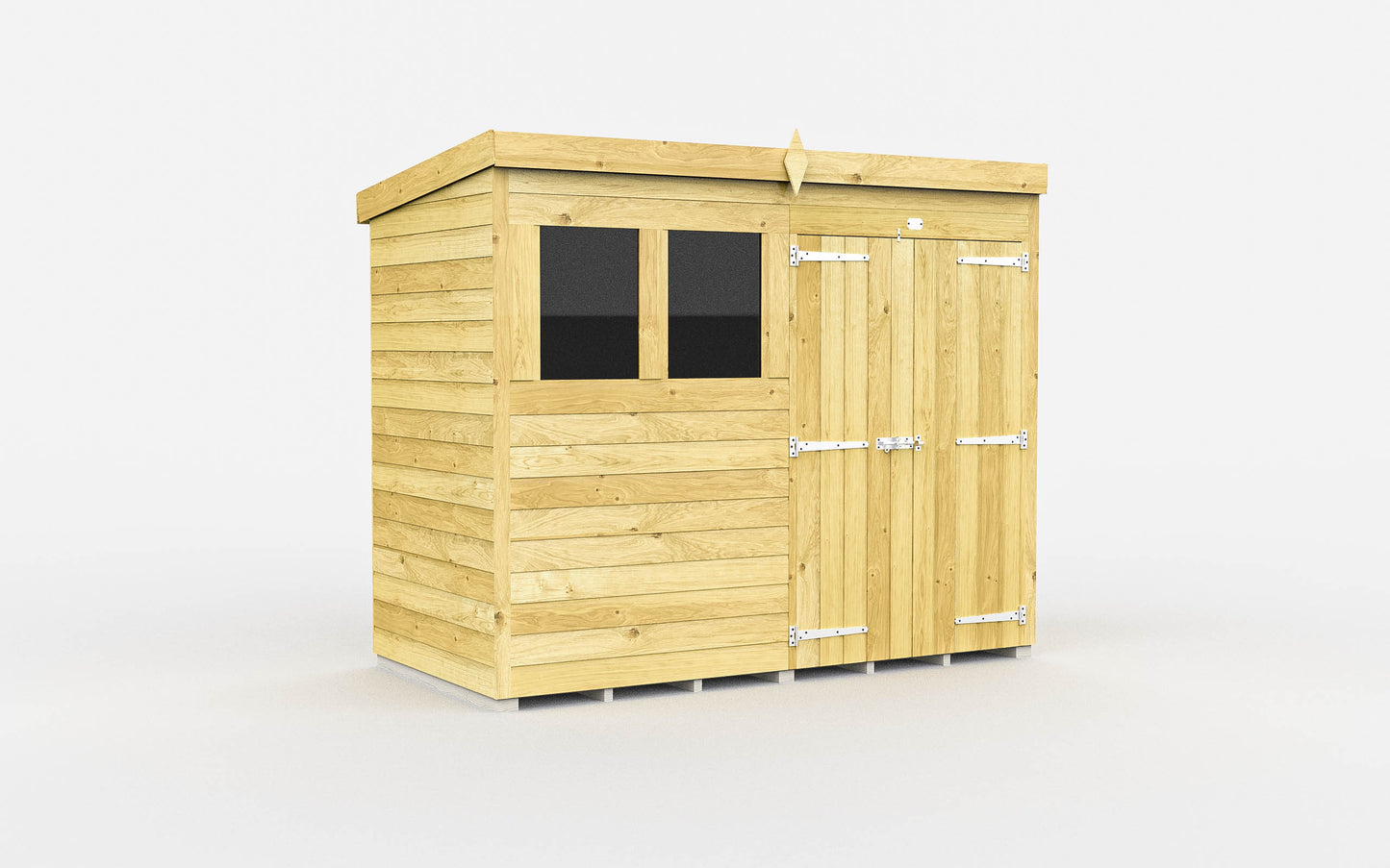 Sheds DIY Pent Garden Shed 4 ft Width
