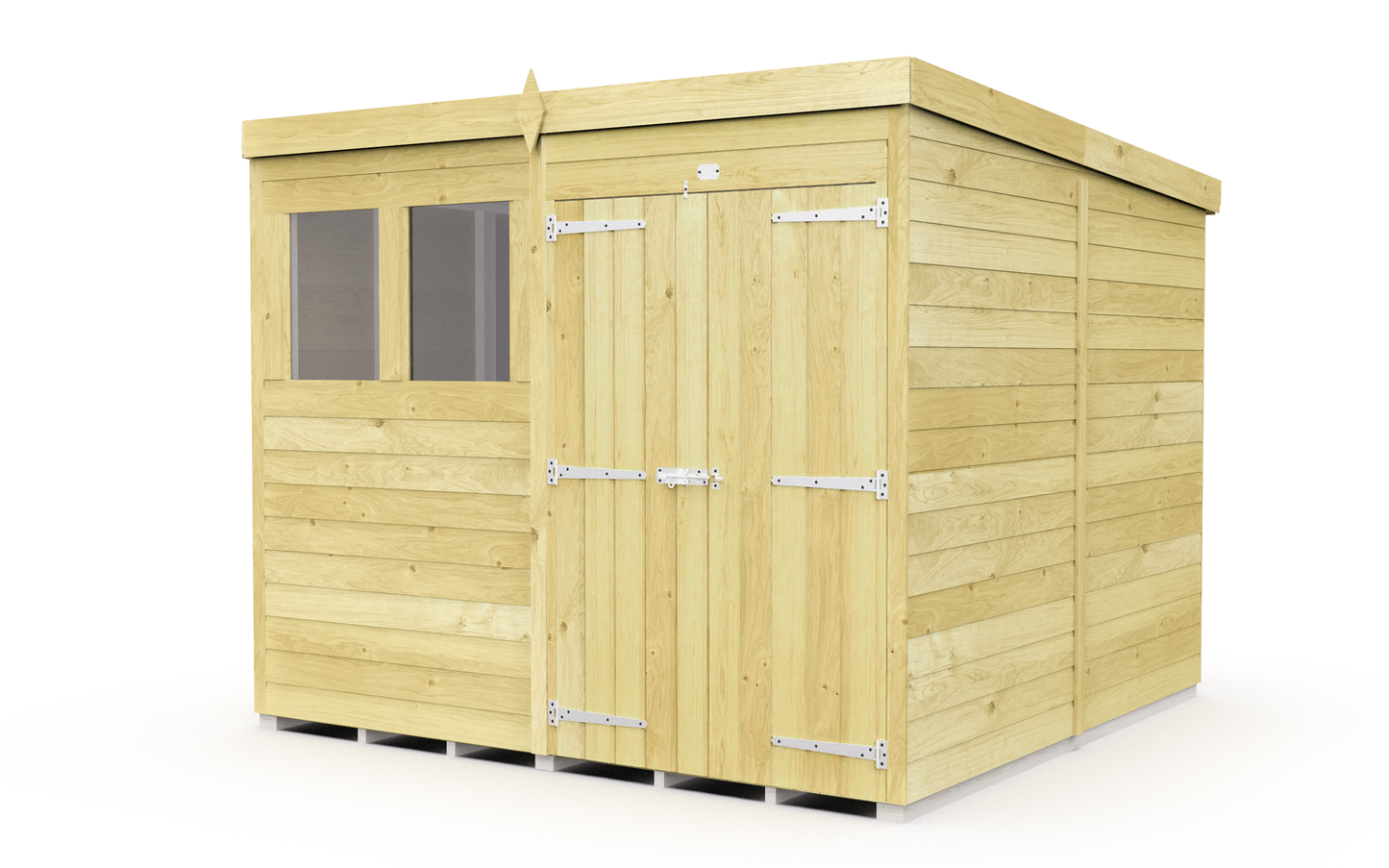 Sheds DIY Pent Garden Shed 8 ft Width