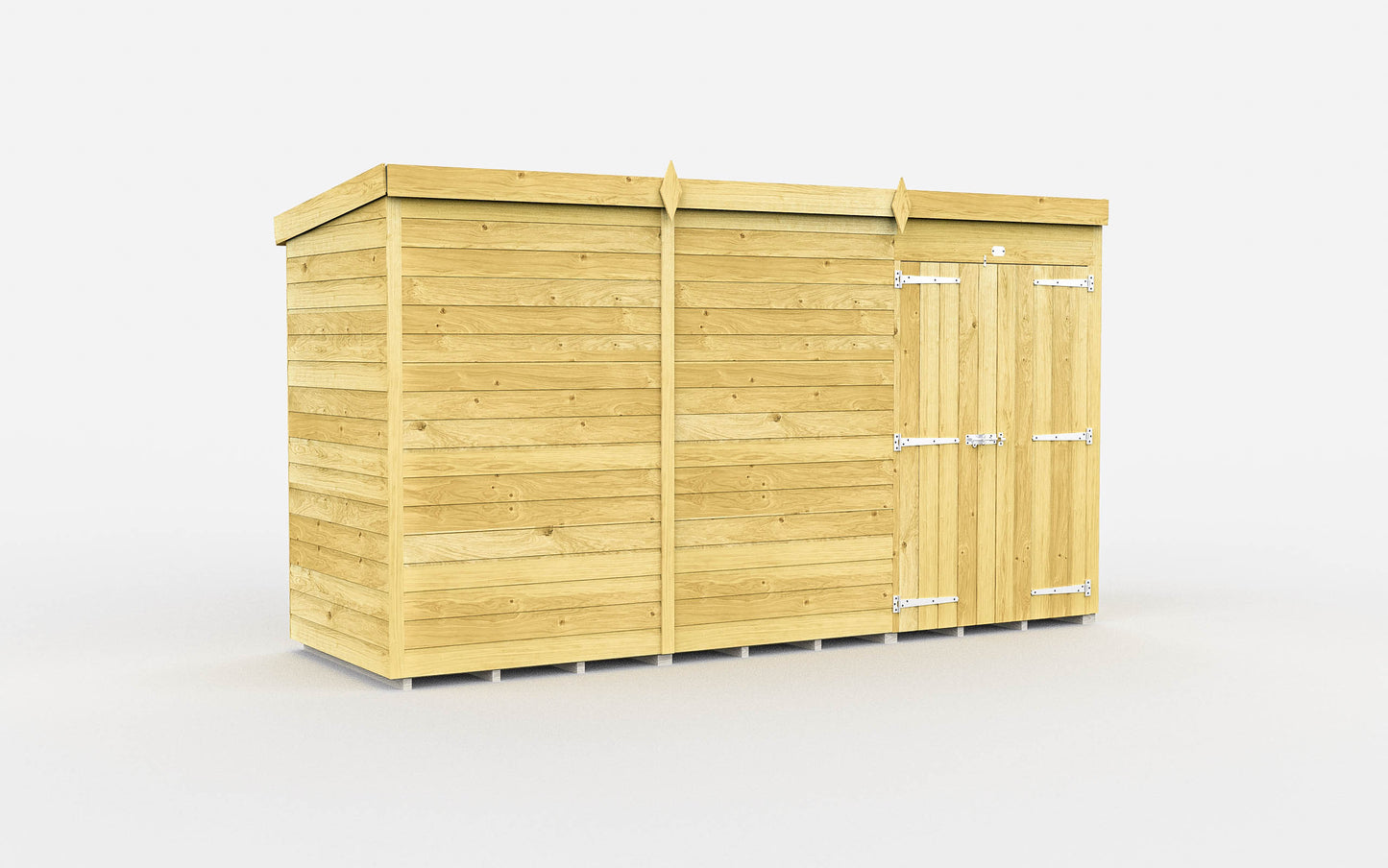 Sheds DIY Pent Garden Shed 4 ft Width