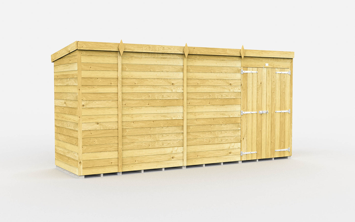 Sheds DIY Pent Garden Shed 4 ft Width