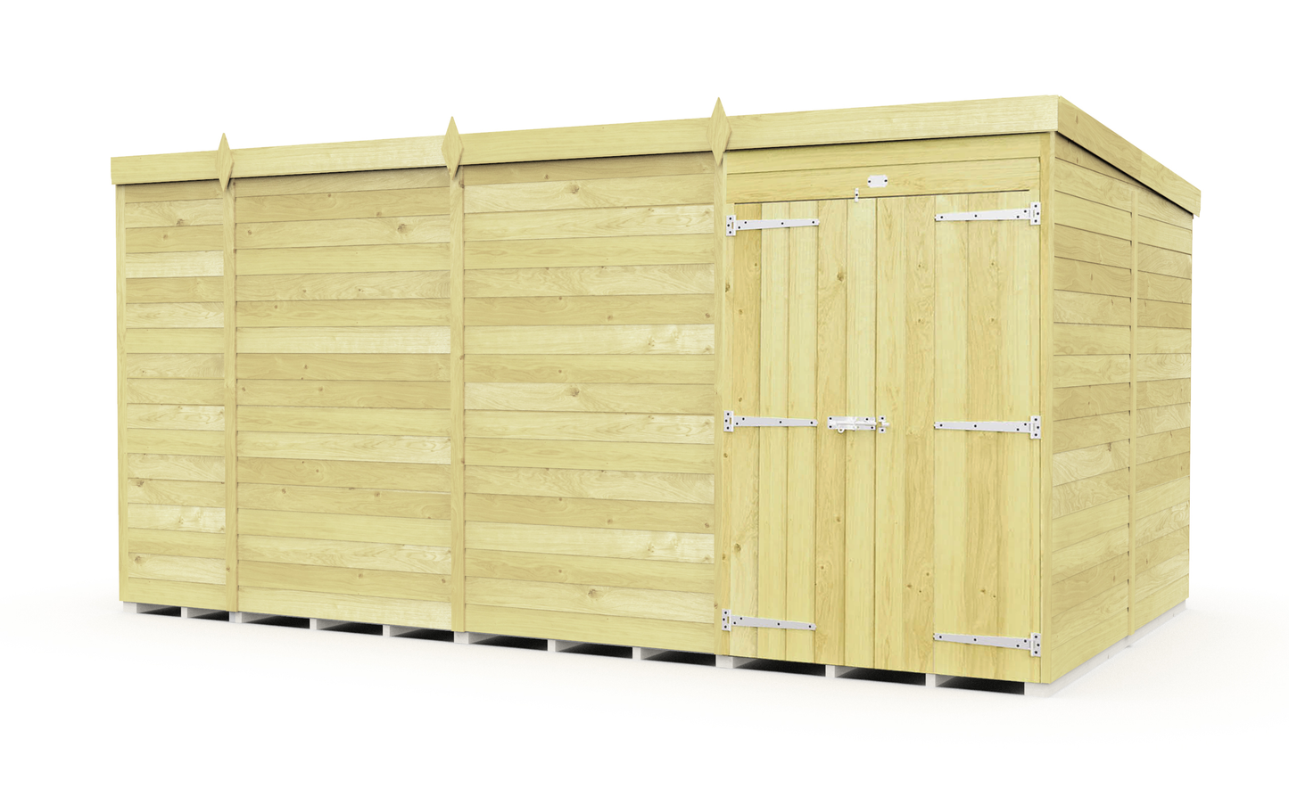 Sheds DIY Pent Garden Shed 8 ft Width