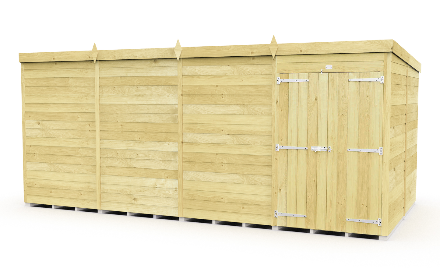 Sheds DIY Pent Garden Shed 8 ft Width