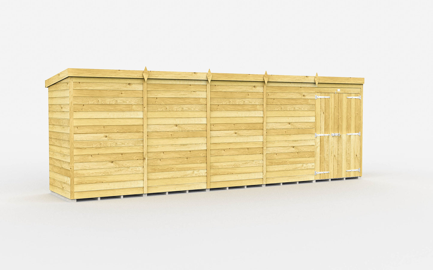 Sheds DIY Pent Garden Shed 4 ft Width