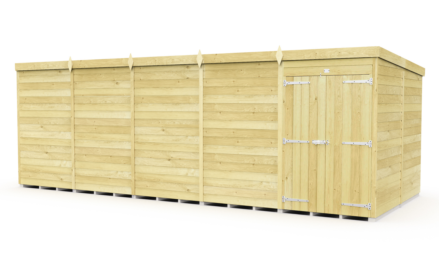 Sheds DIY Pent Garden Shed 8 ft Width