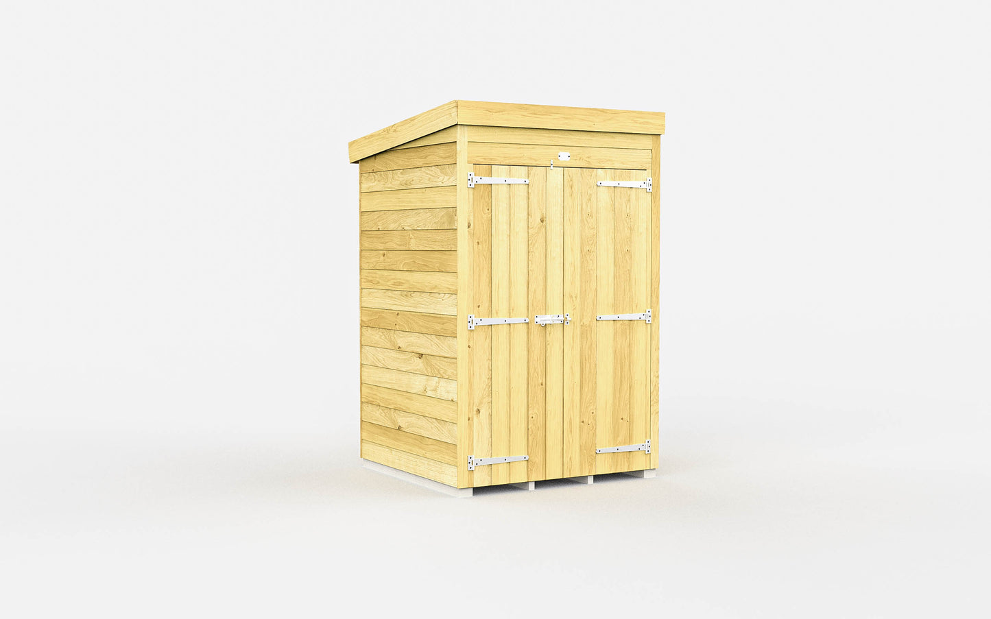 Sheds DIY Pent Garden Shed 4 ft Width