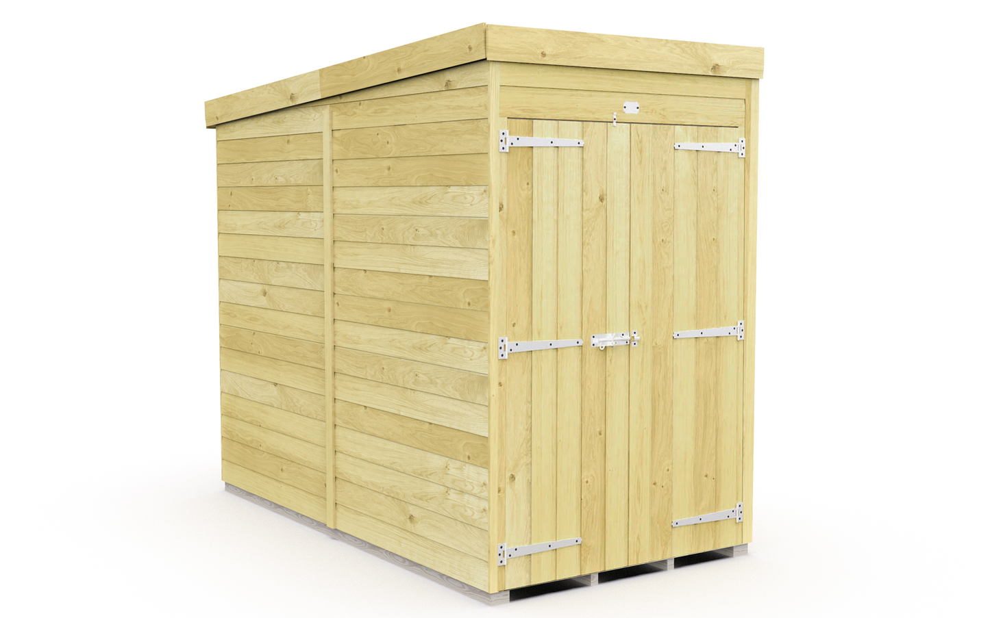 Sheds DIY Pent Garden Shed 8 ft Width