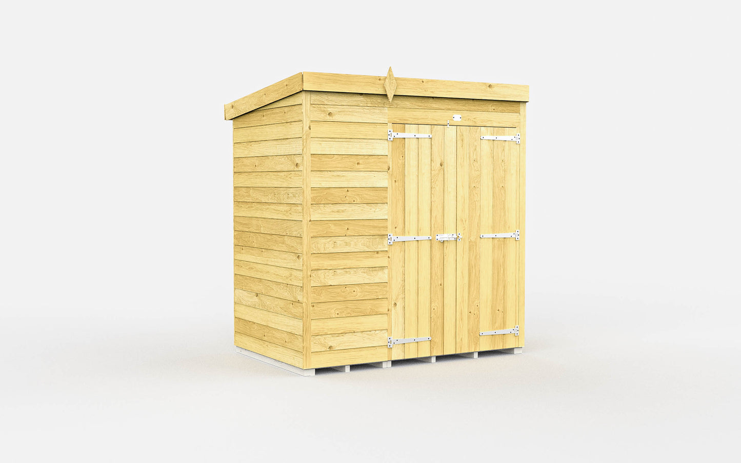 Sheds DIY Pent Garden Shed 4 ft Width