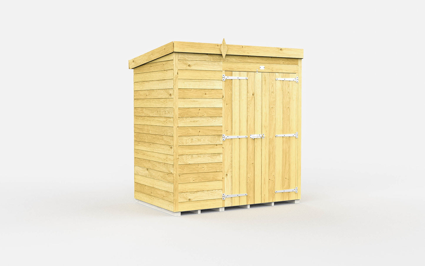 Sheds DIY Pent Garden Shed 5 ft Width